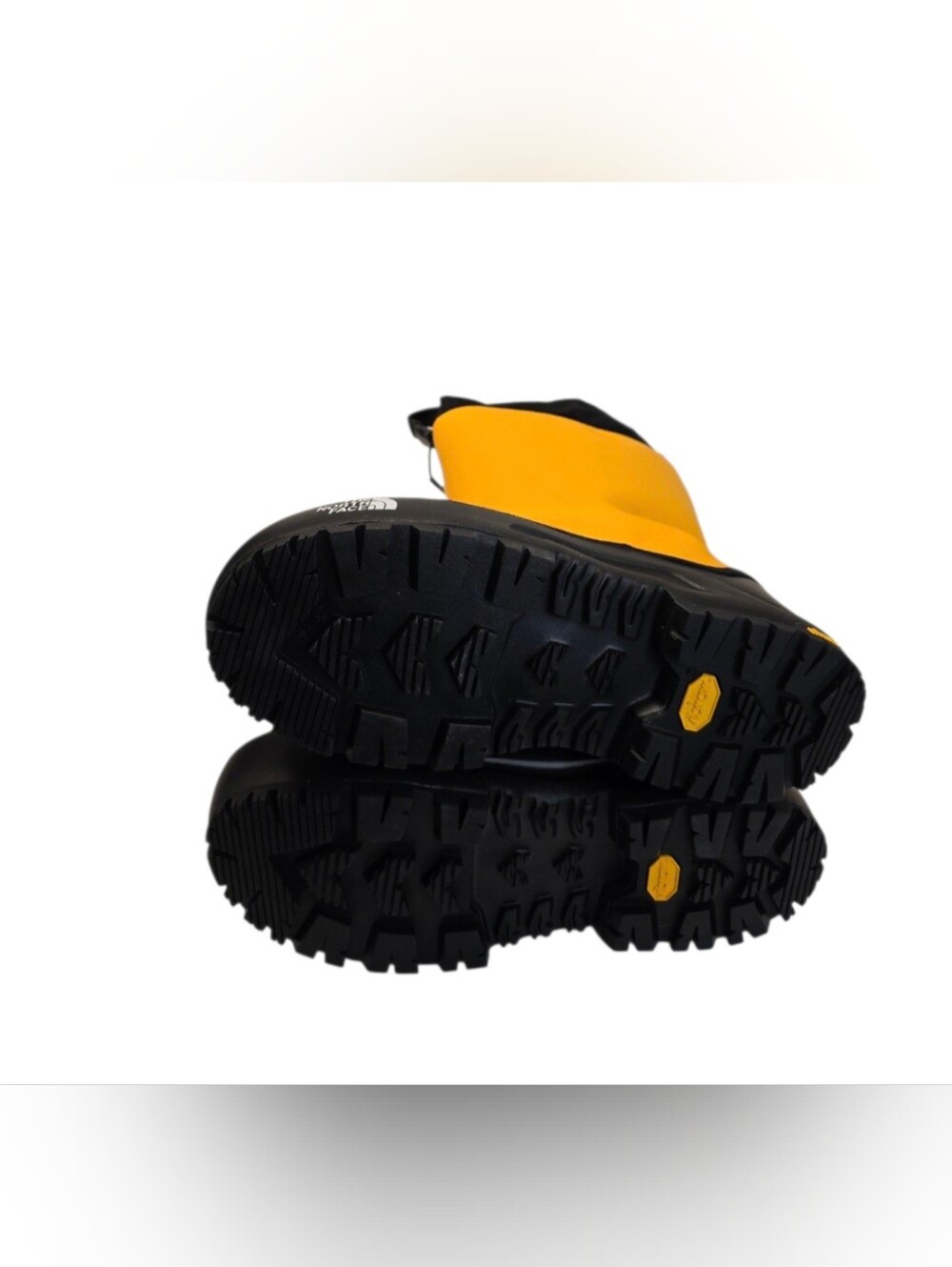 The North Face Yellow Base Camp 200 Waterproof Boots Sumit Gold Women's Size 7 - Picture 7 of 9